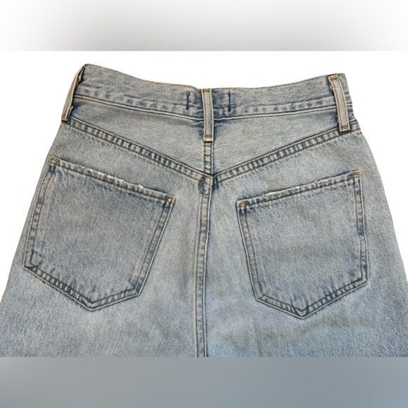 Agolde Riley High Rise Straight Crop - Picture 15 of 16